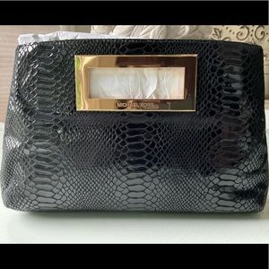 Michael Kors Berkley Leather Clutch